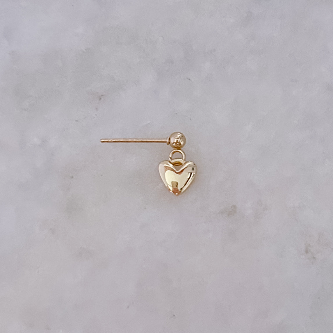 Gold Heart Pin