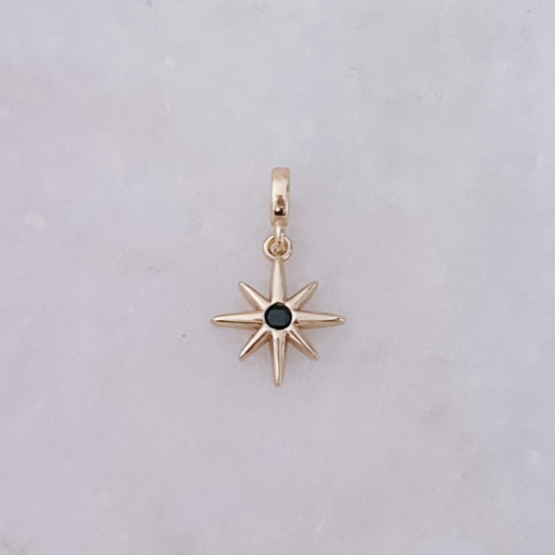 Black Star Charm
