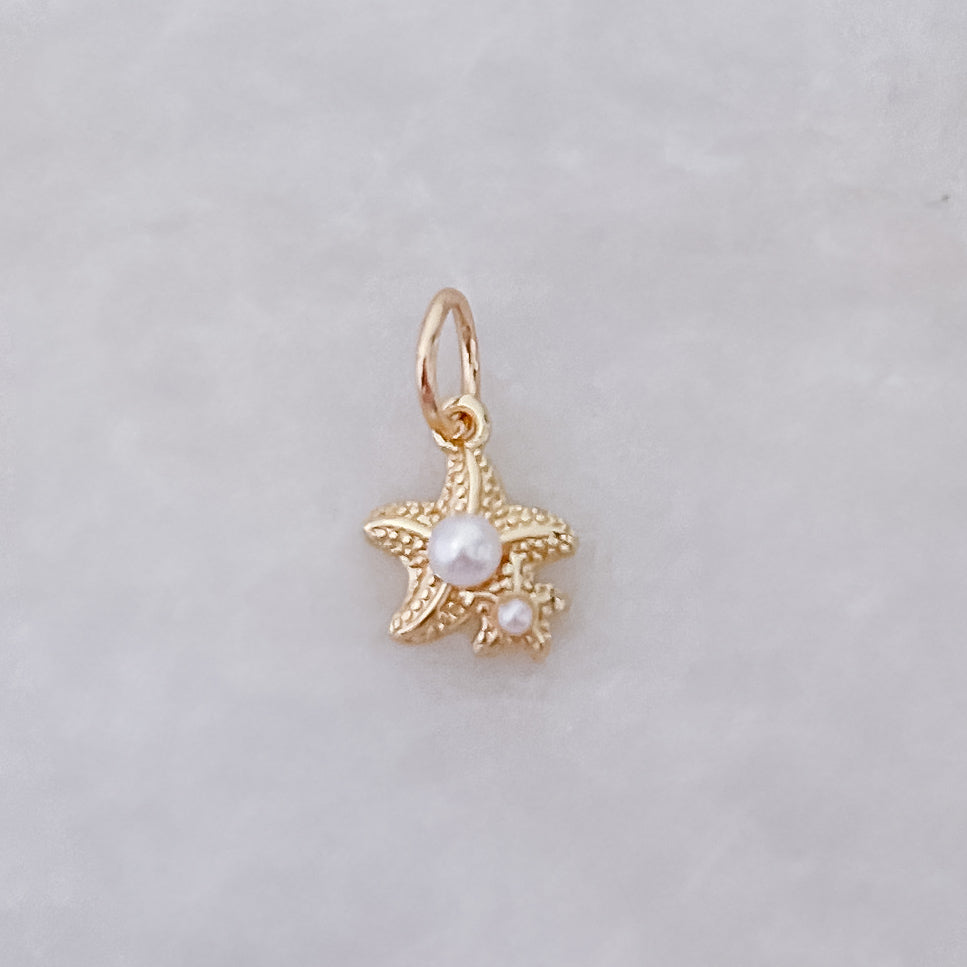 Pearl Sea Stars - Charm