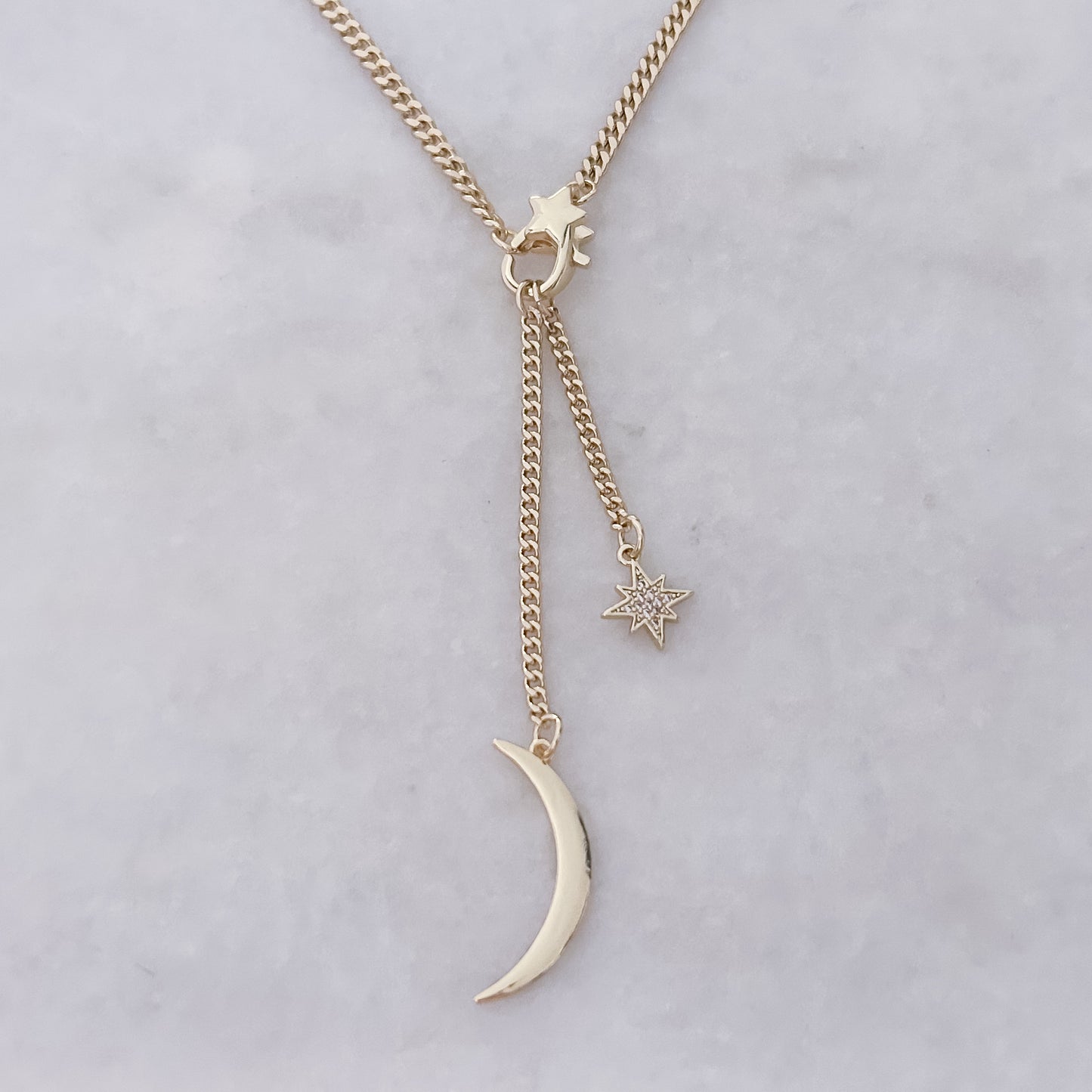 Over the Moon - Charm Necklace