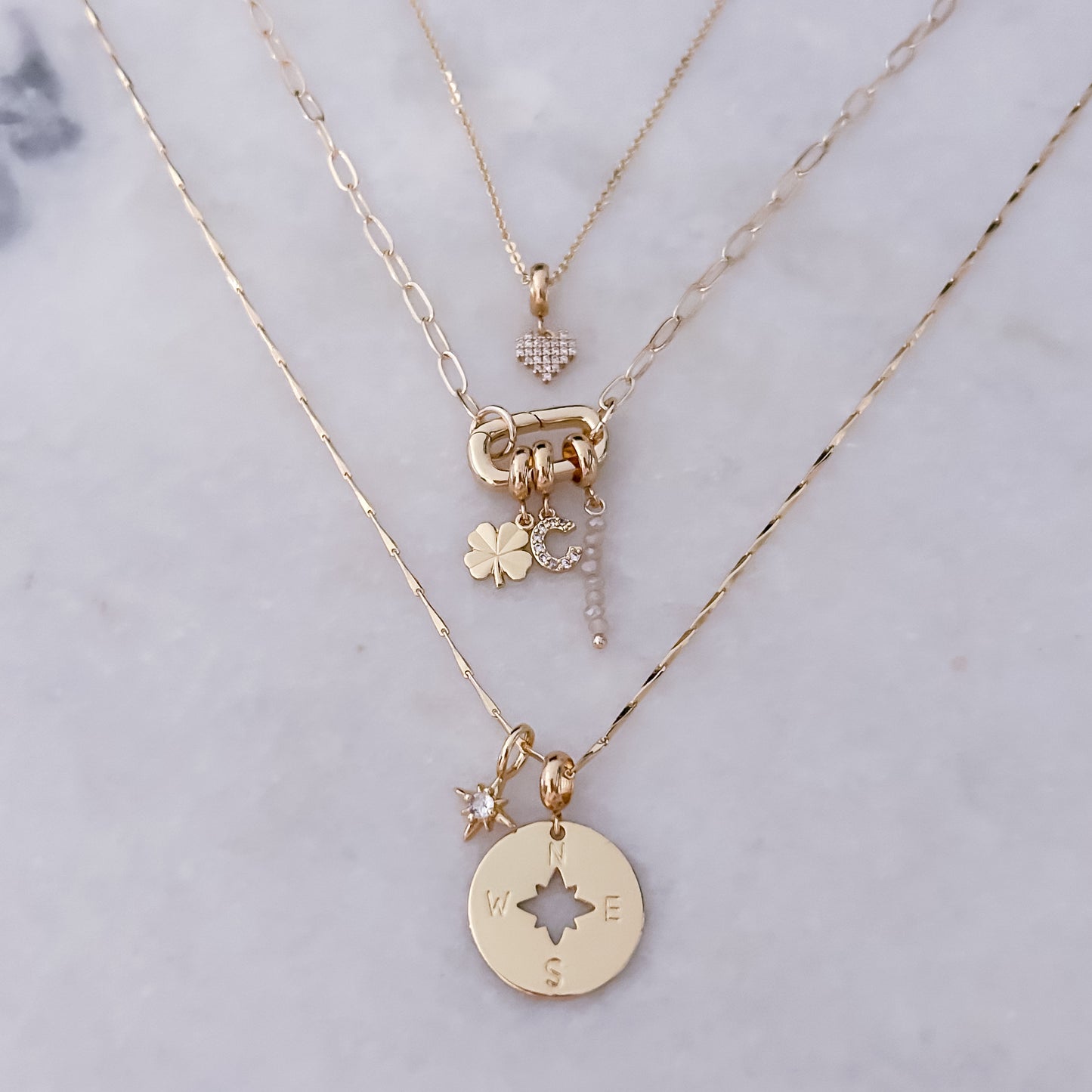 Sparkling Letter (A-Z) Charm