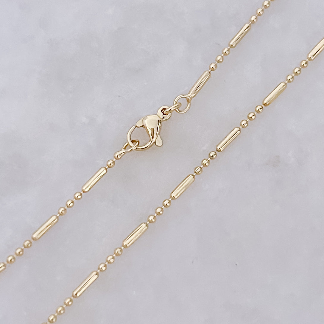 Bars + Dots Necklace