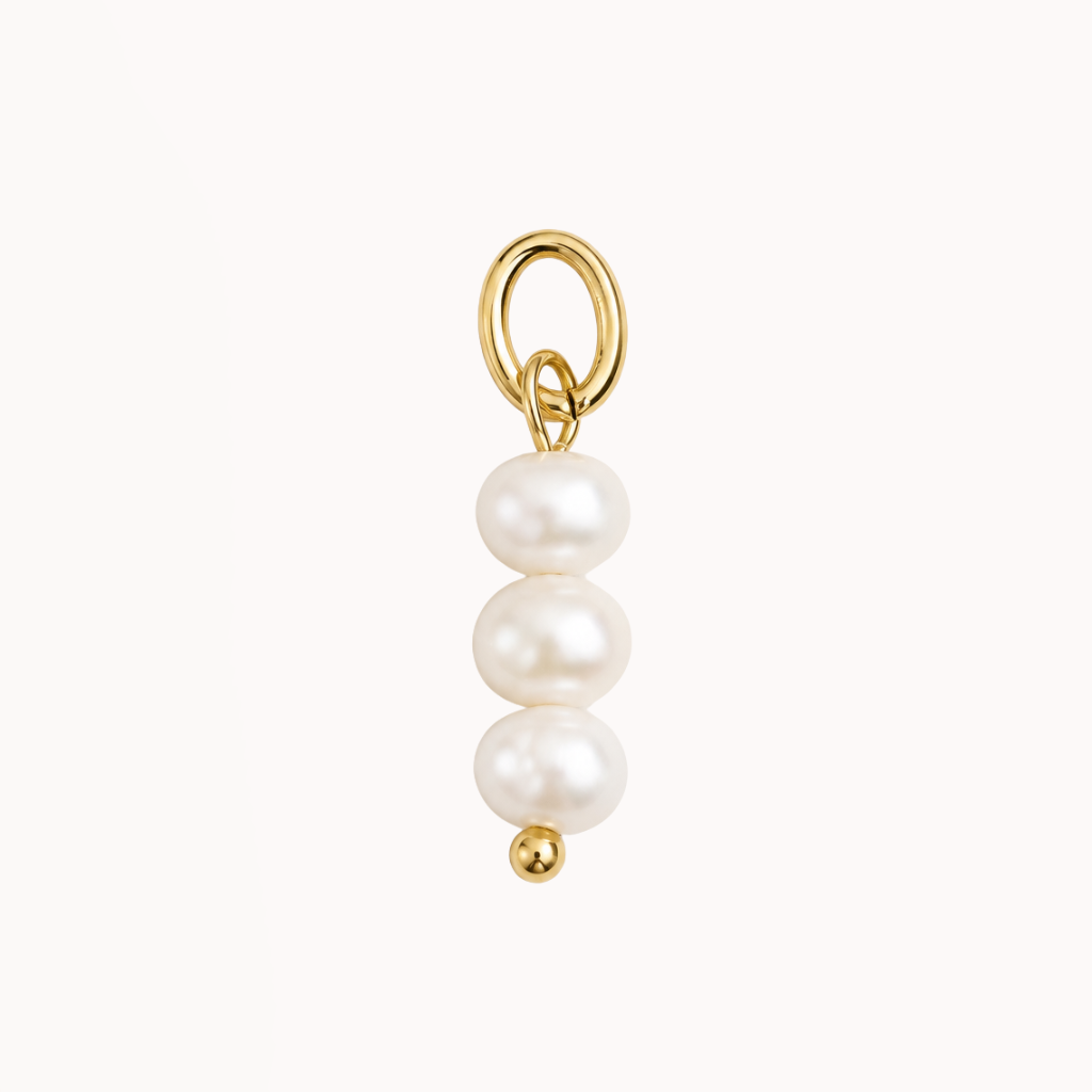 Three Pearls - Charm