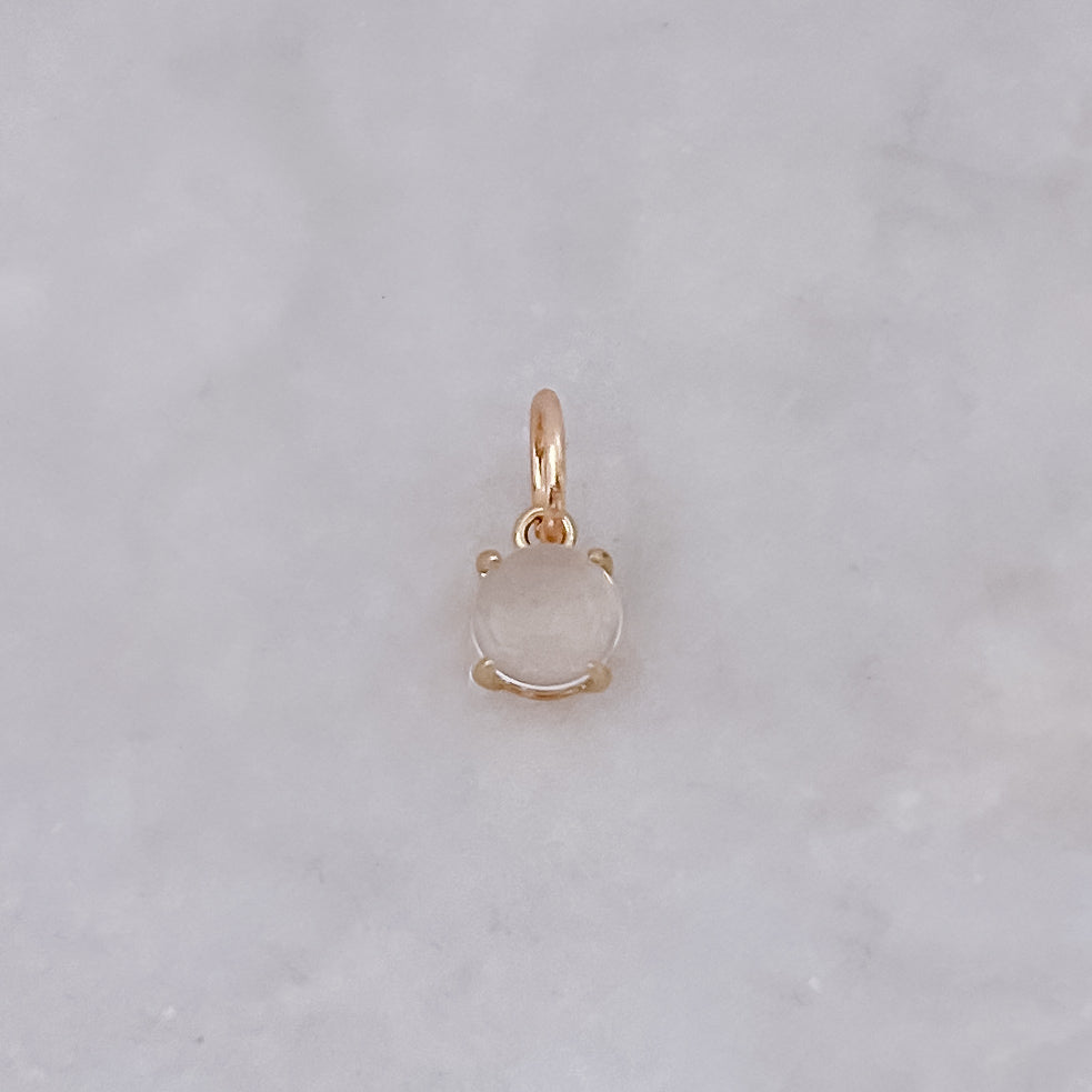 Beige Stone - Charm