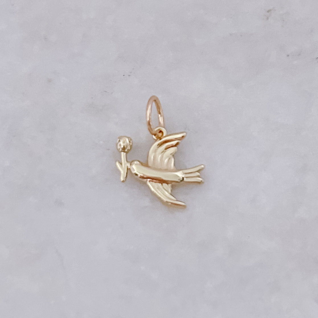 Rose Bird - Charm