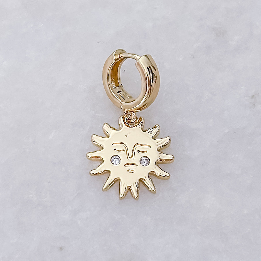 Sunny Bold Tiny Hoop