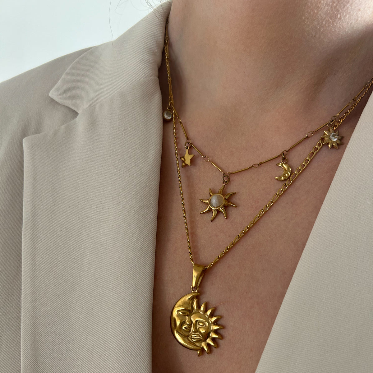 Sky Charm Necklace