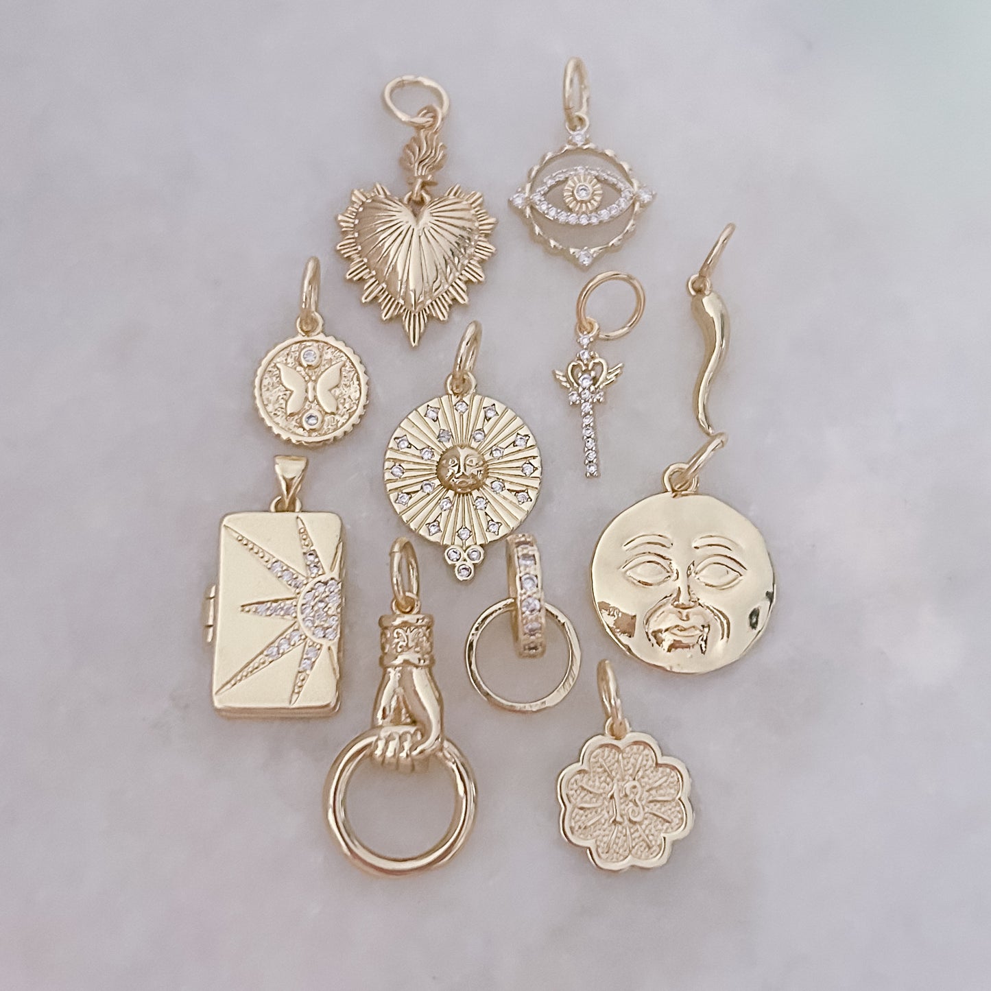 Butterfly Coin - Charm