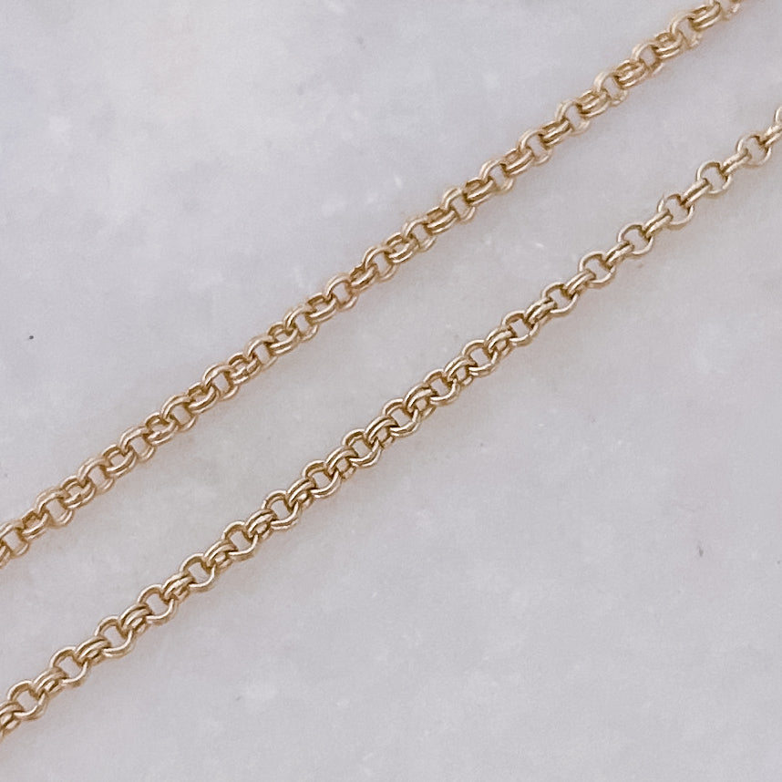Delicate Rollo Necklace - 50cm