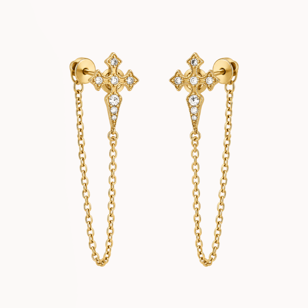 Sparkle Cross Pins