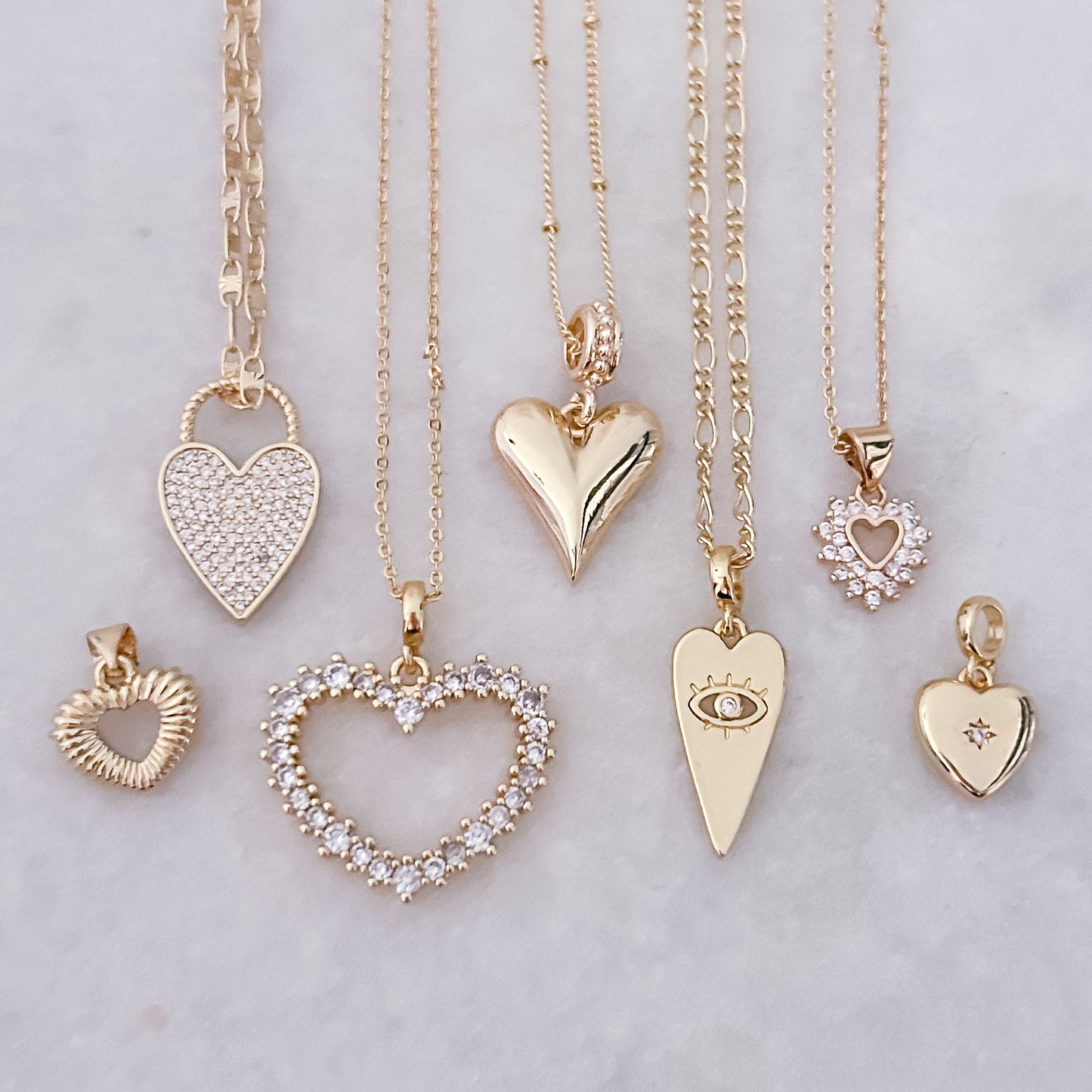 Amor Heart Charm