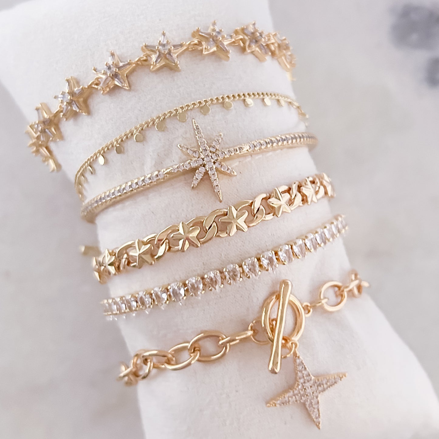 Celestial Bangle Bracelet