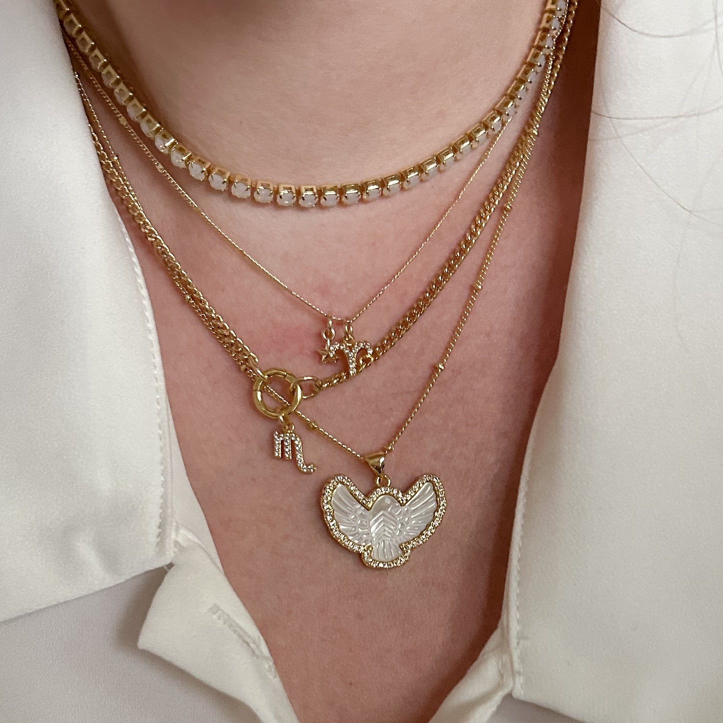 Sparkling Star Horoscoop Necklace