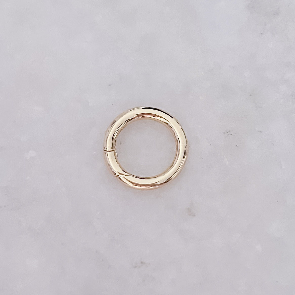 Gold Hoop Connector