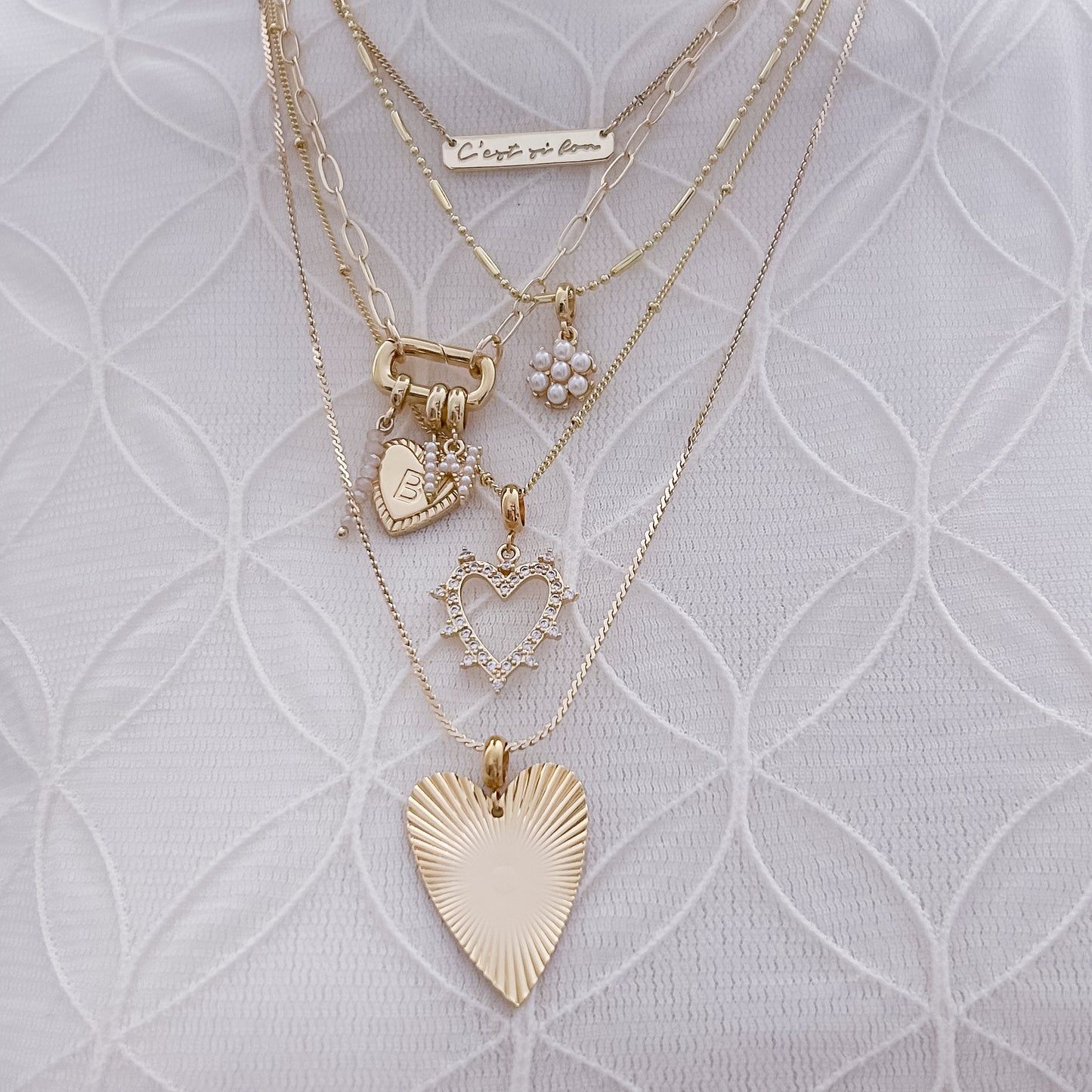 Bars + Dots Necklace
