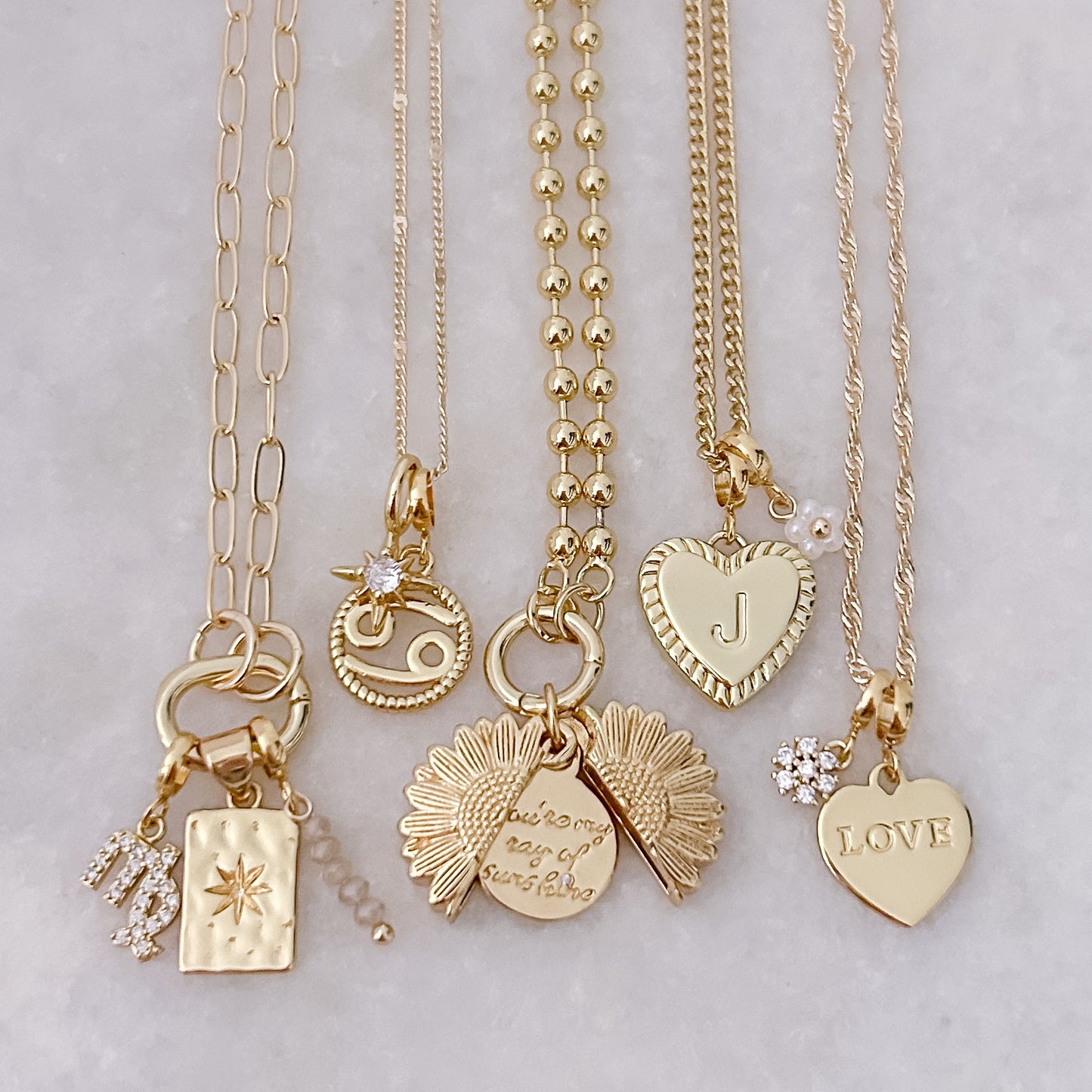 Celestial Twinkle Star - Horoscoop Necklace