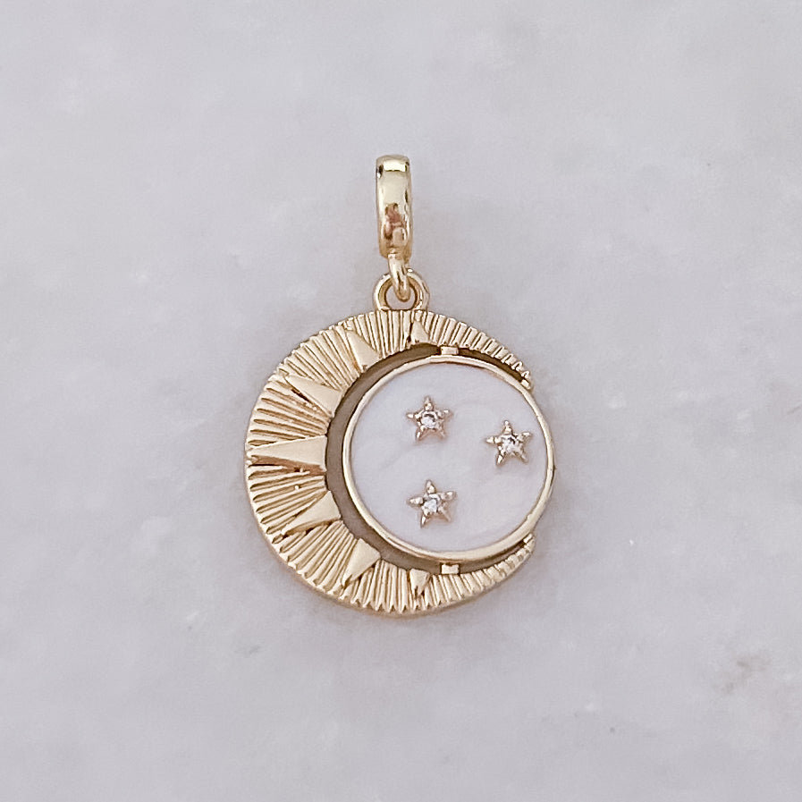 Boho Moon Charm