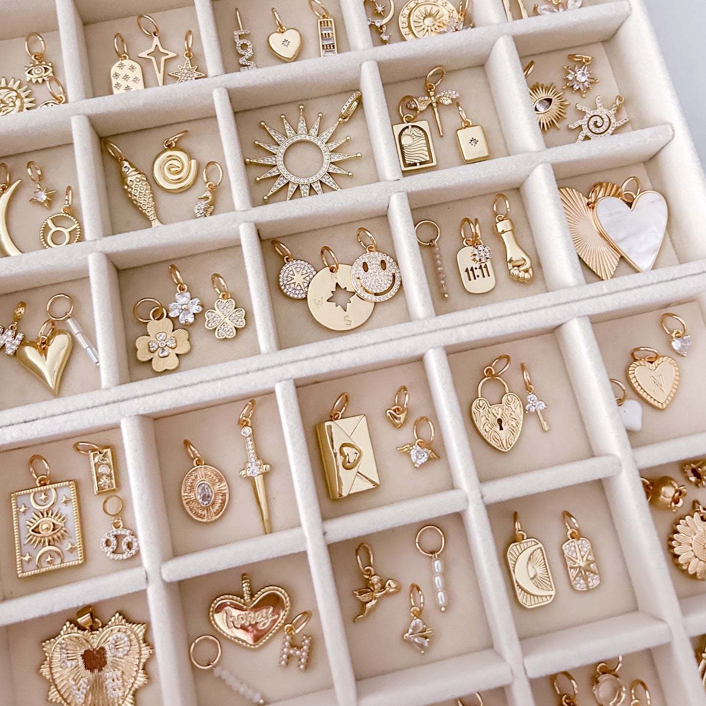 Heart Letter - Charm