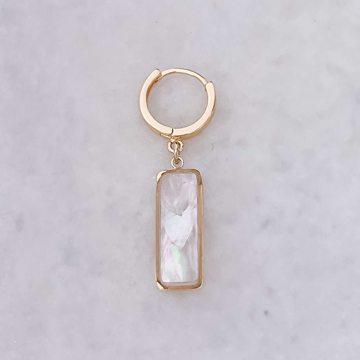 Shell Bar Chunky Hoop