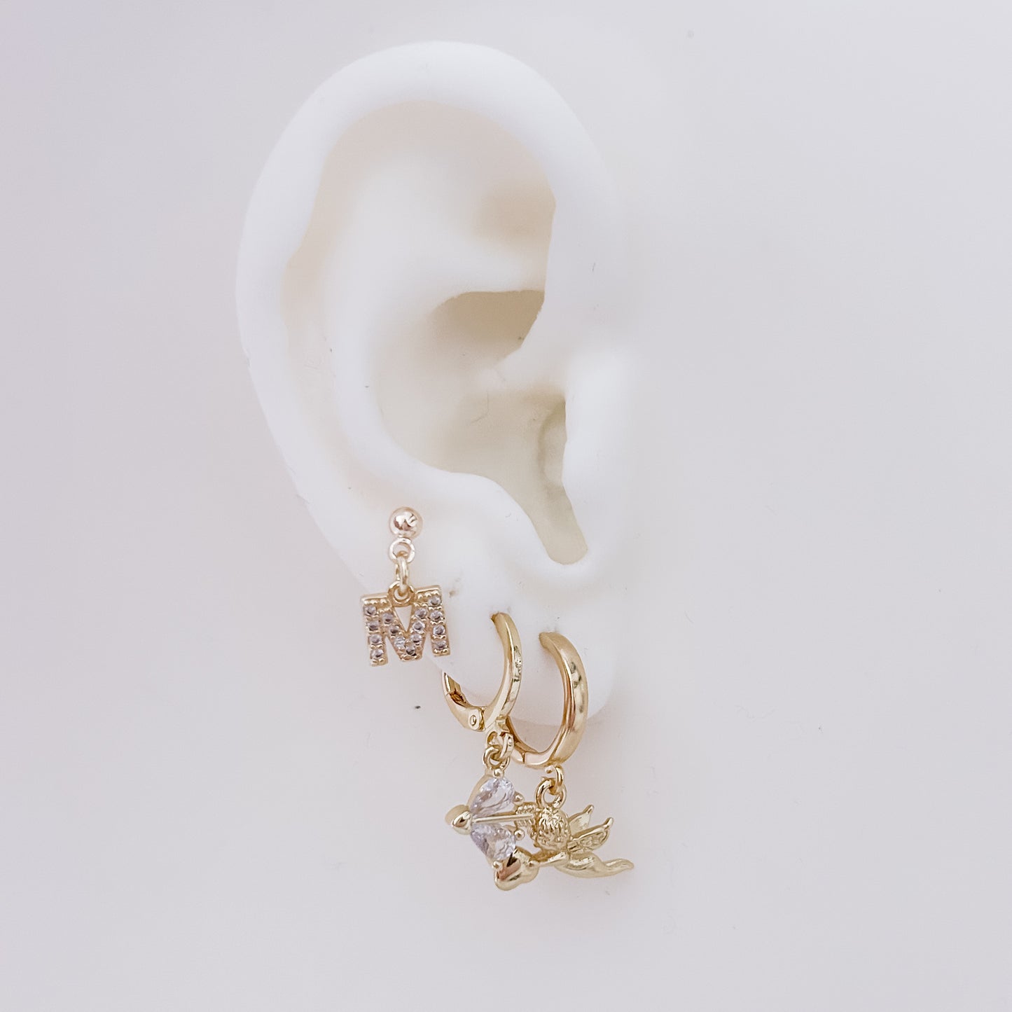 Sparkling Letter Pin