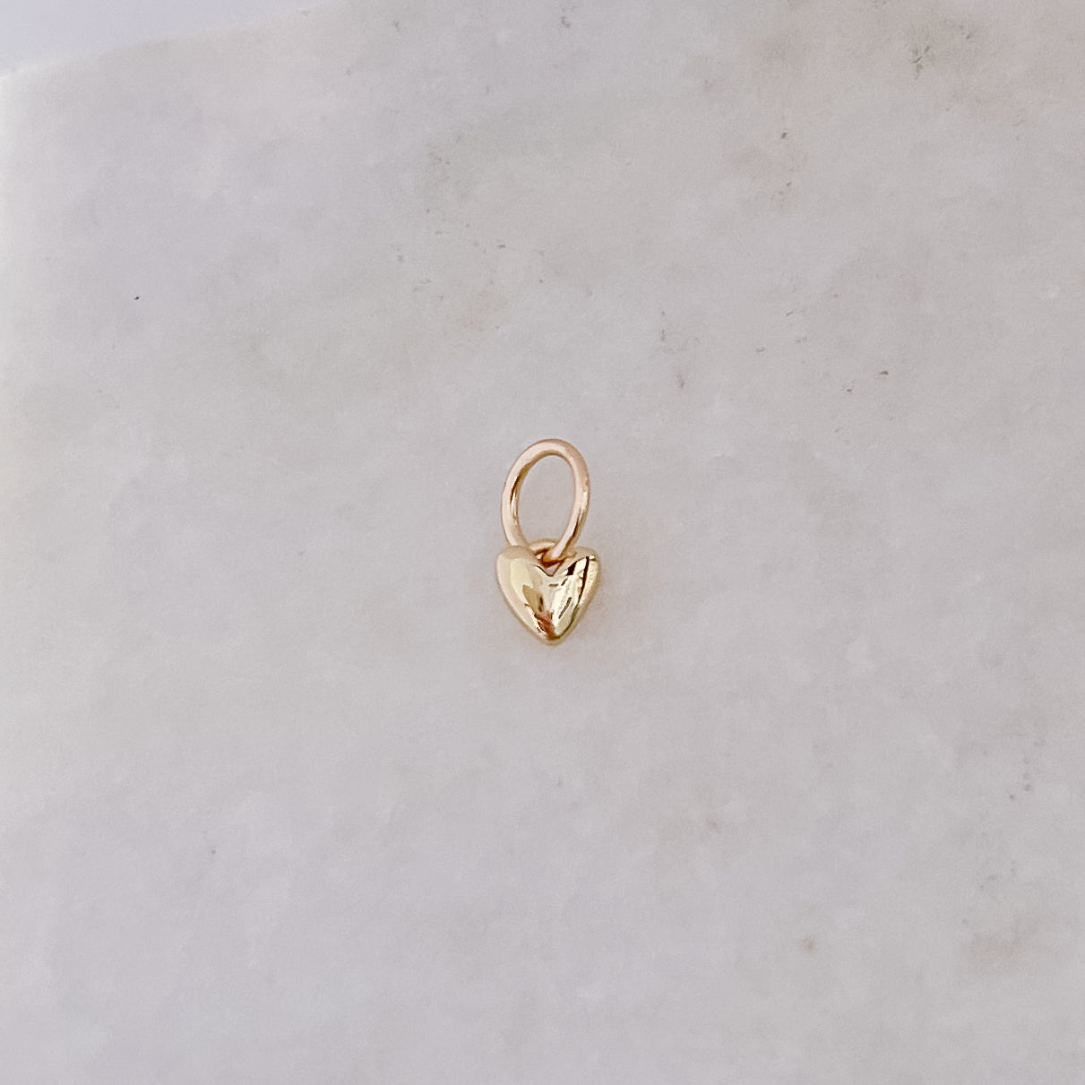 Little Gold Heart - Charm