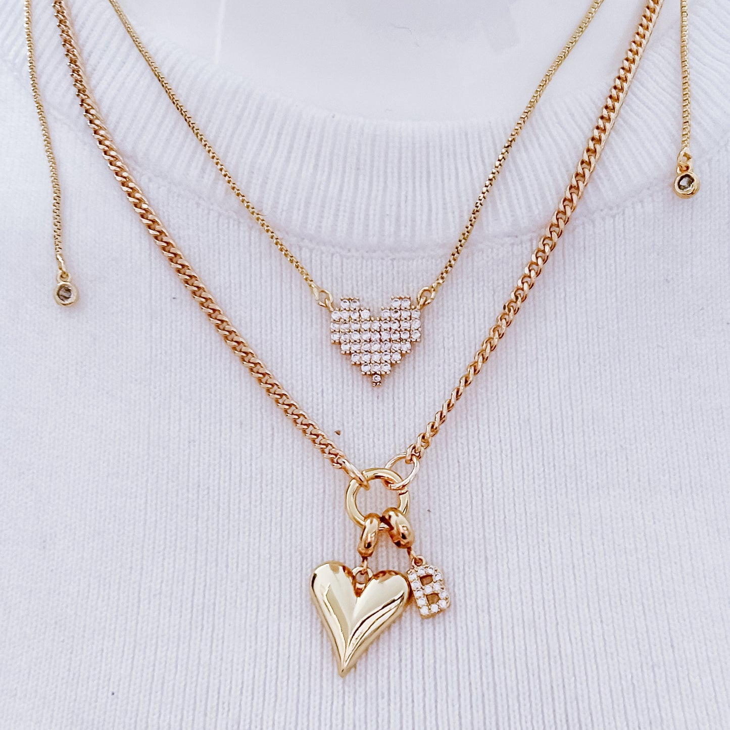 Amor Curb Necklace