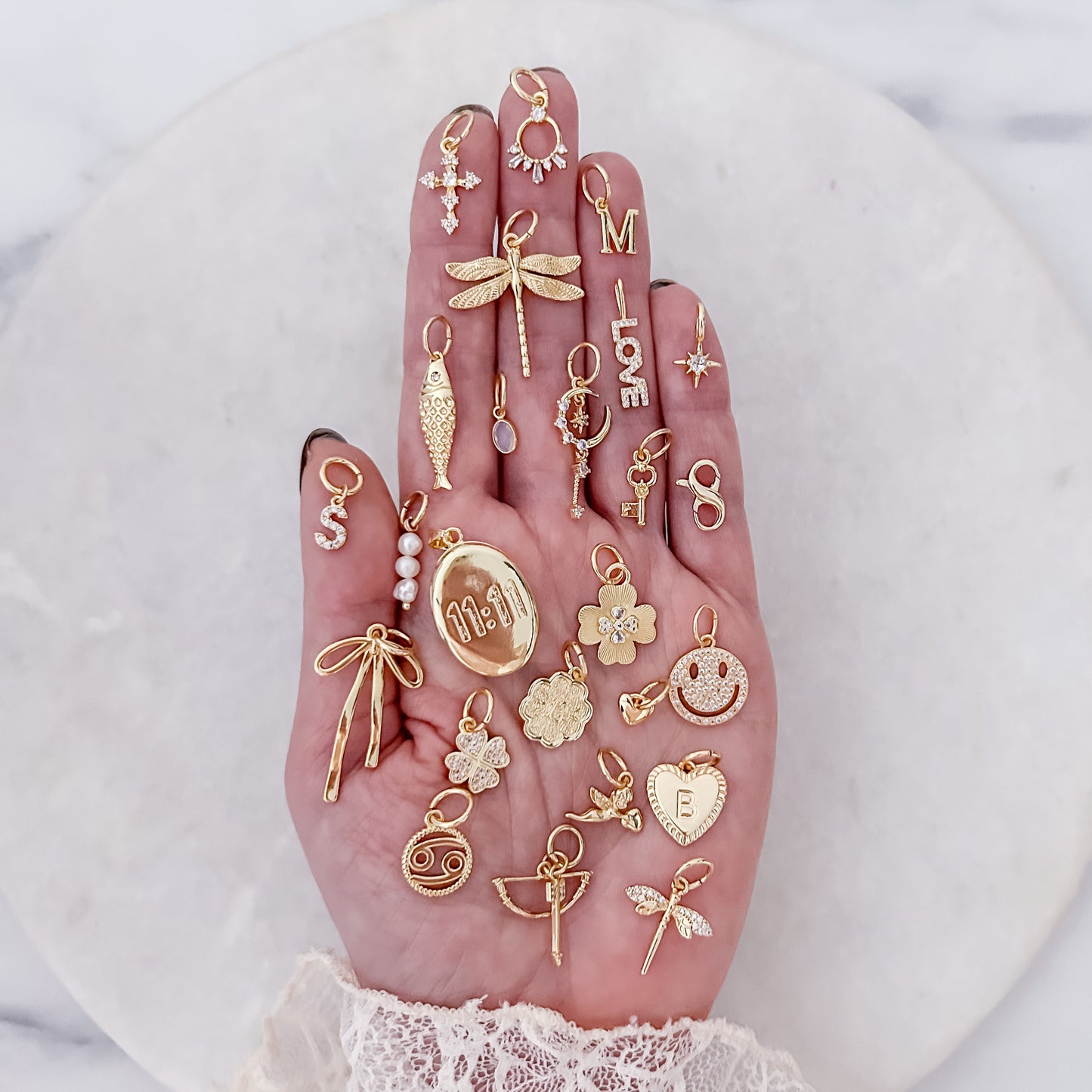 Heart Letter - Charm