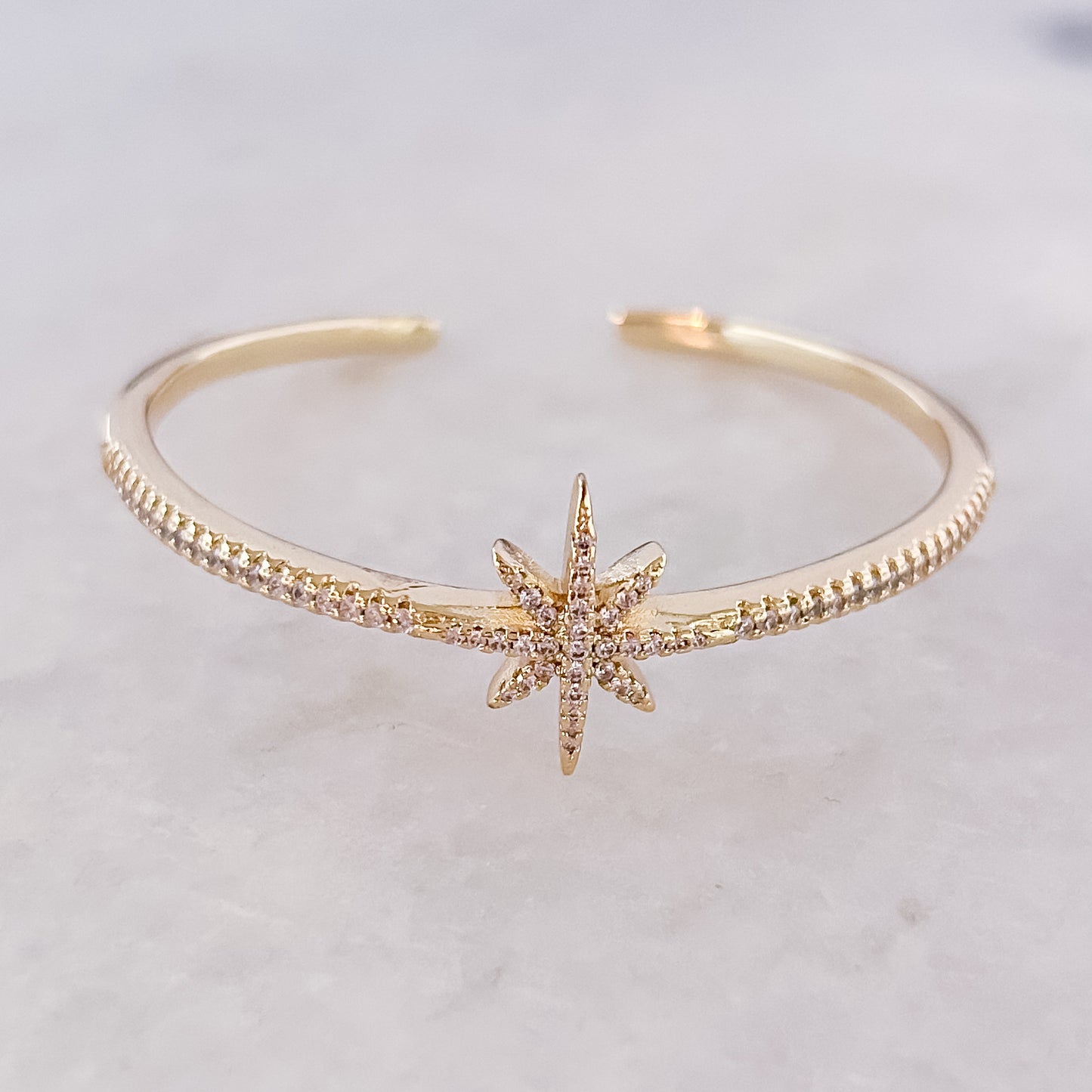 Celestial Bangle Bracelet