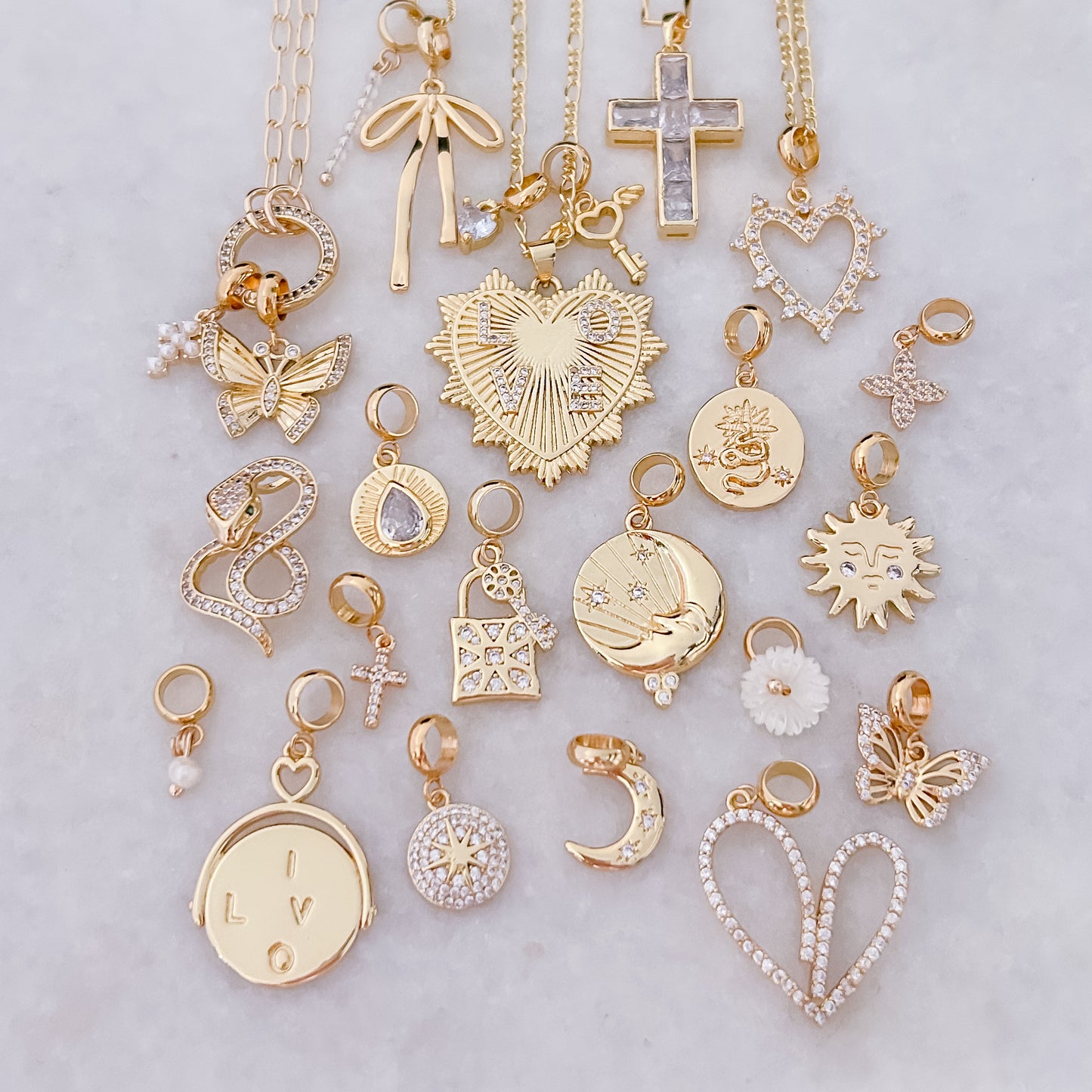 Big Love Heart Charm