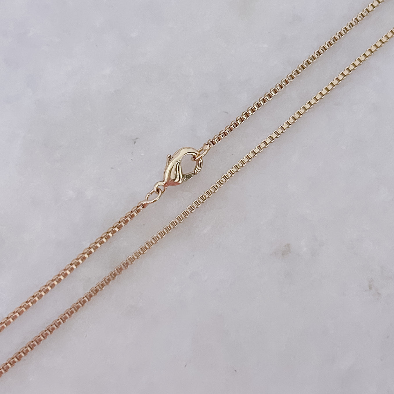 Silky Box Necklace - 60cm
