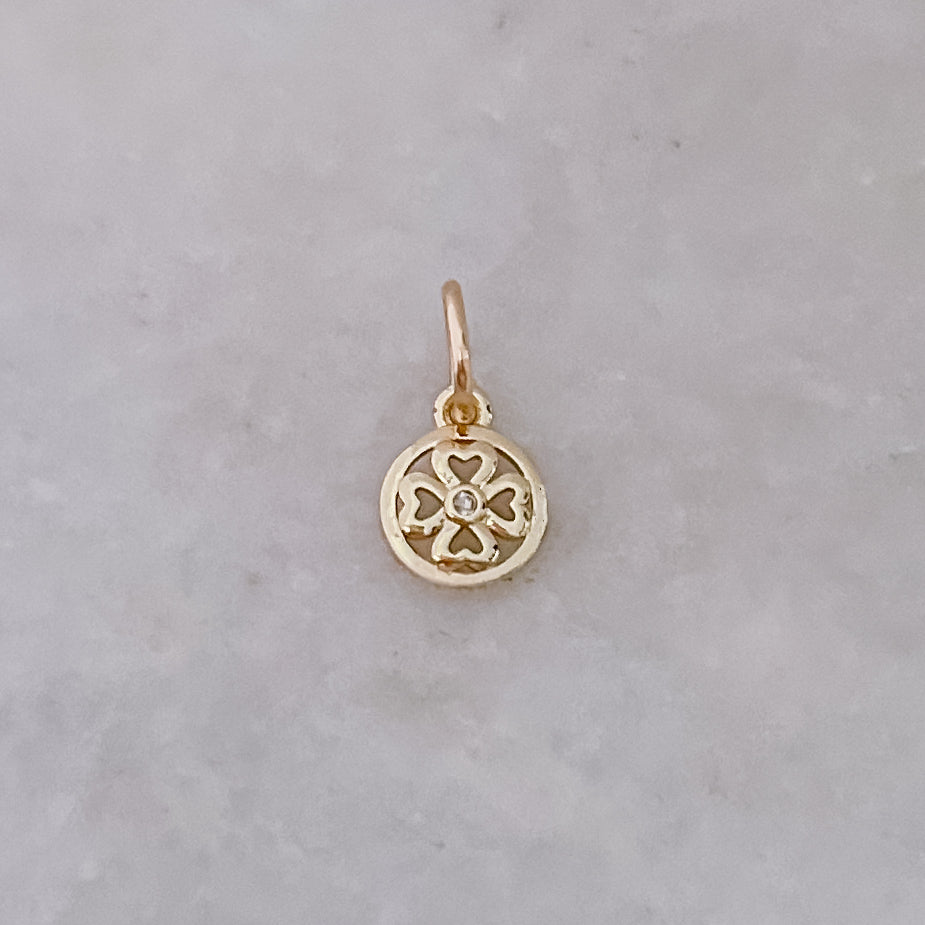 Clover Coin - Charm