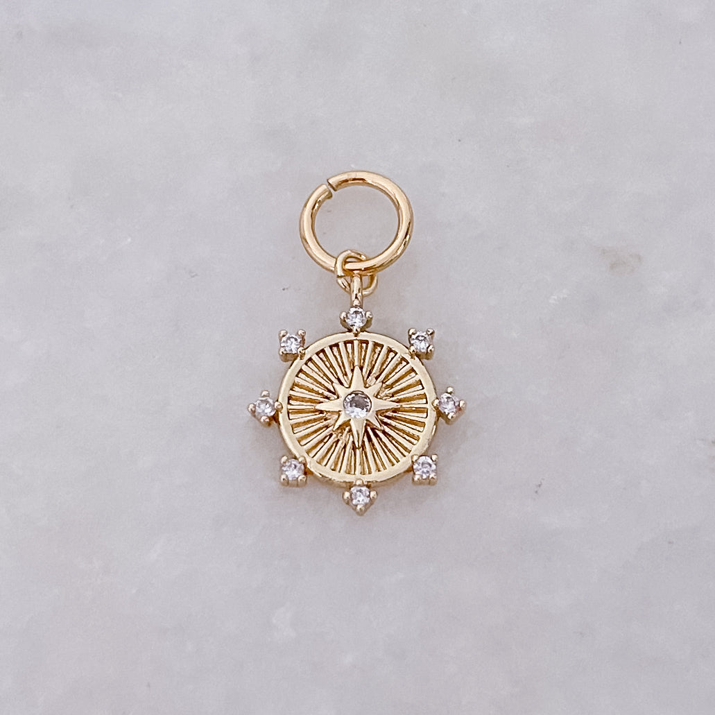 Starburst Coin - Charm