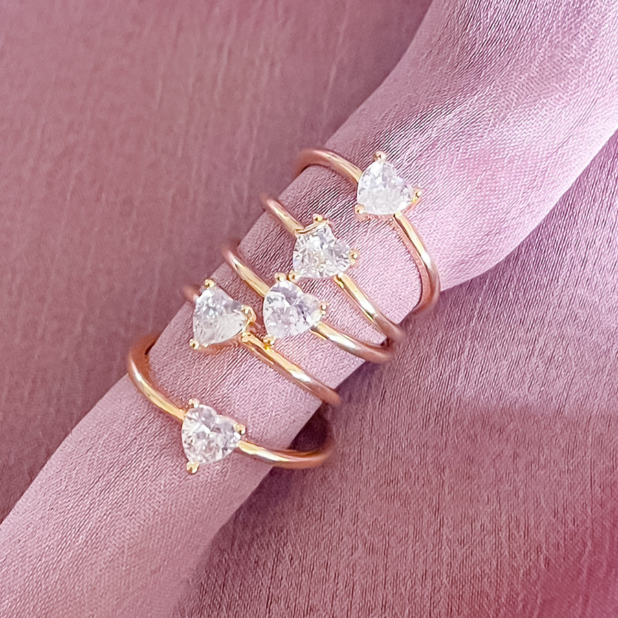 Single Heart Ring