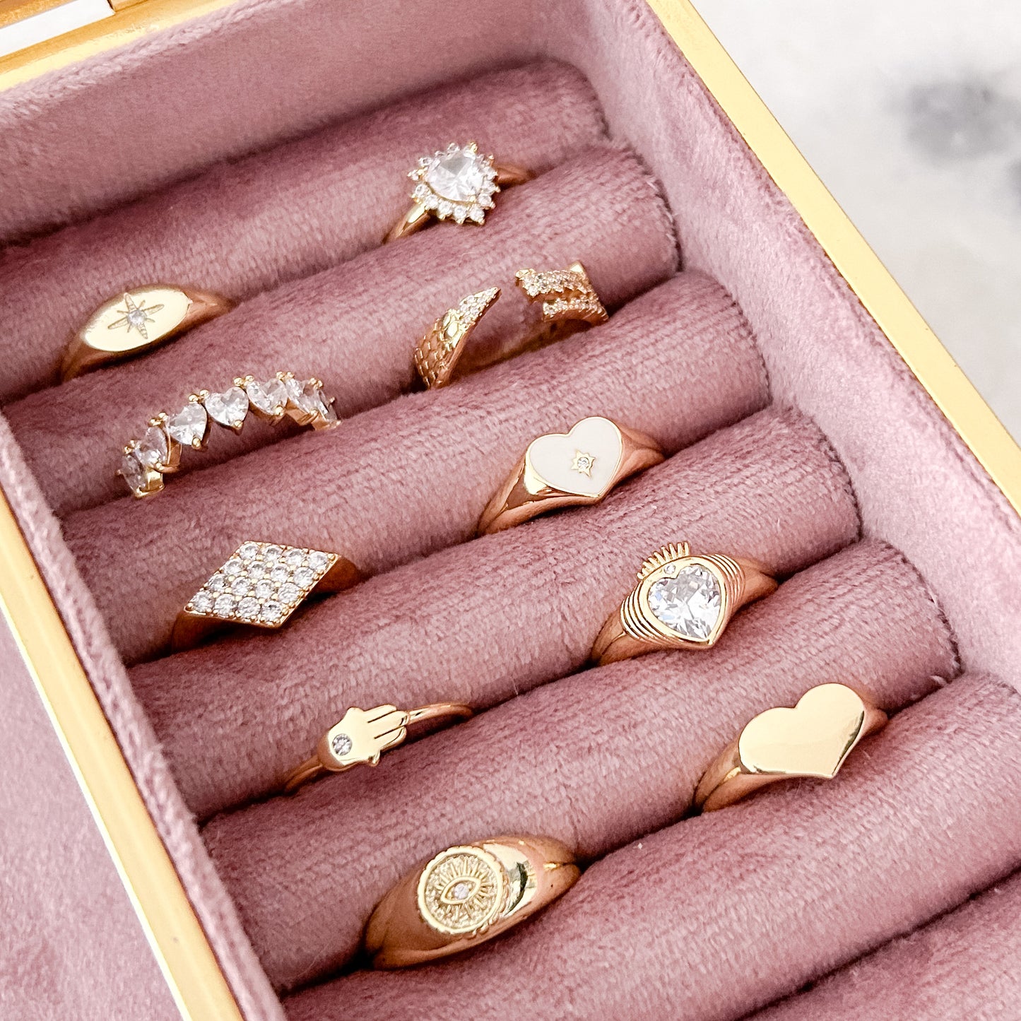 Lots of Hearts Ring