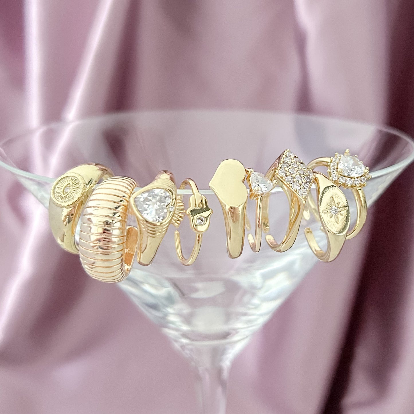 Lots of Hearts Ring