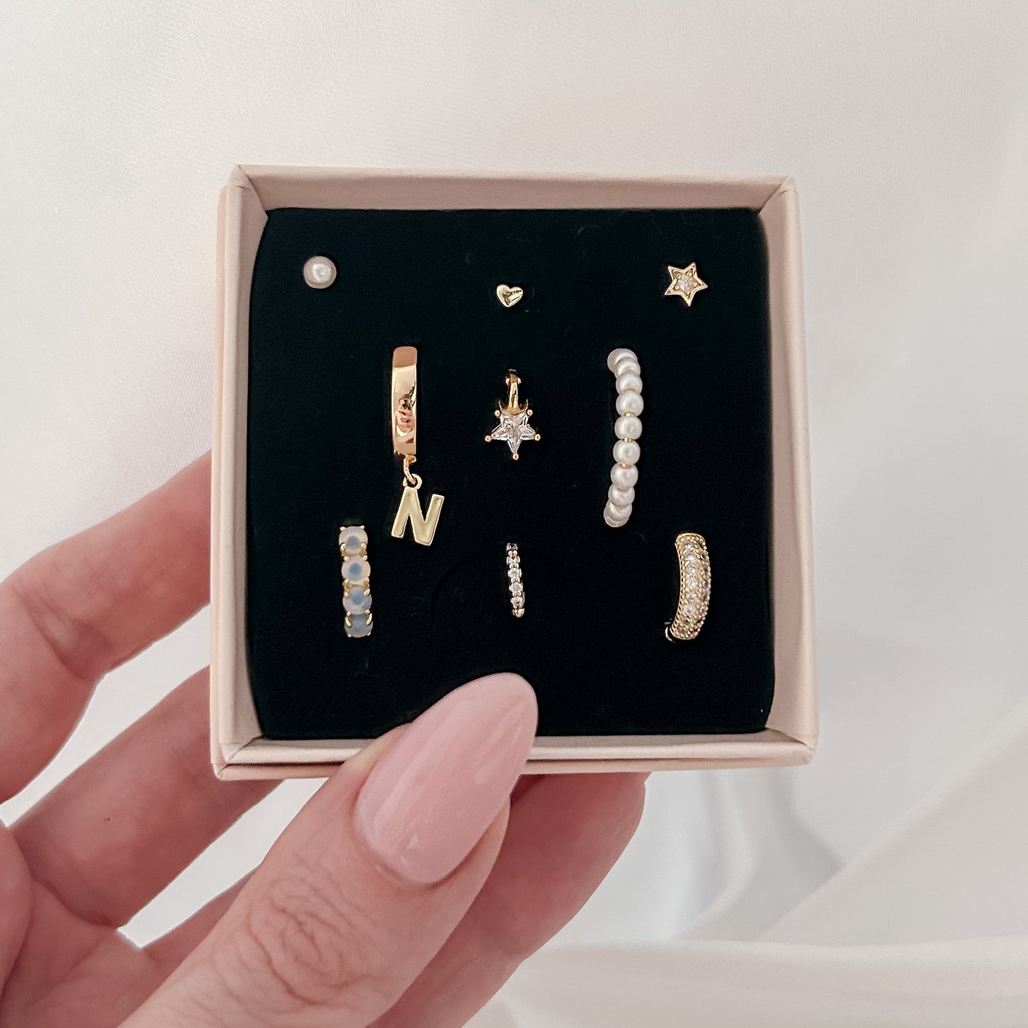 Pearl Hoops