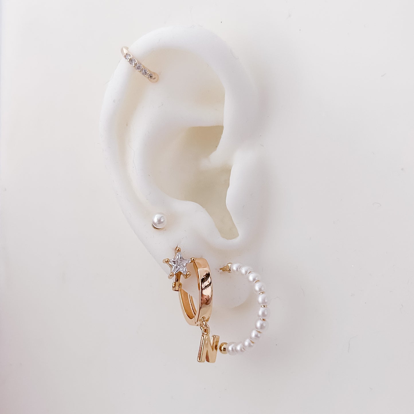 Pearl Hoops