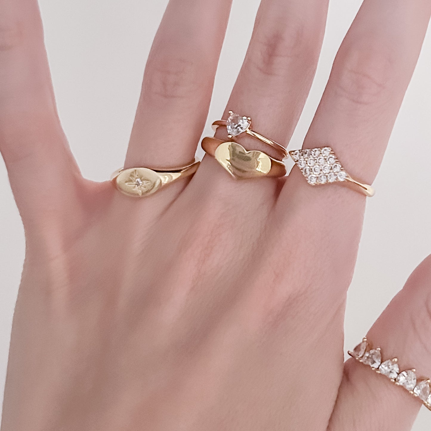 Single Heart Ring