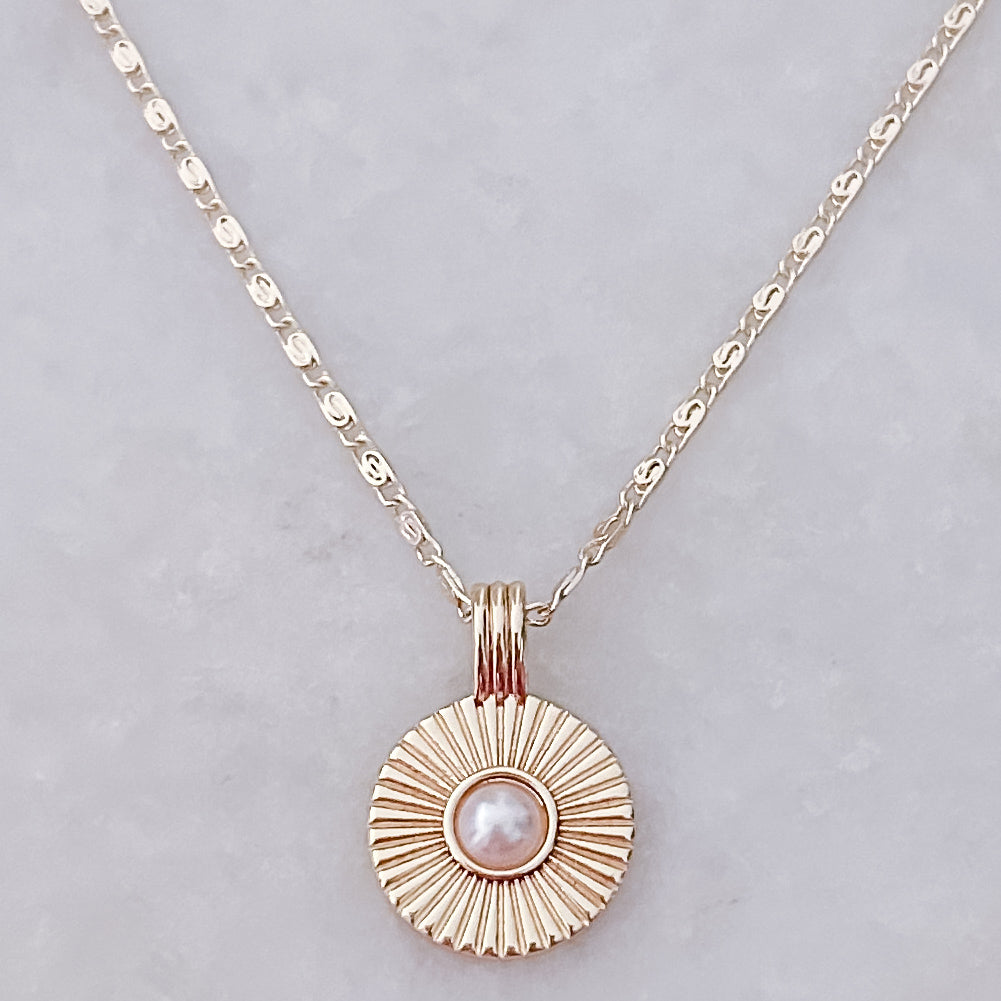 Pearl Coin Classic Necklace