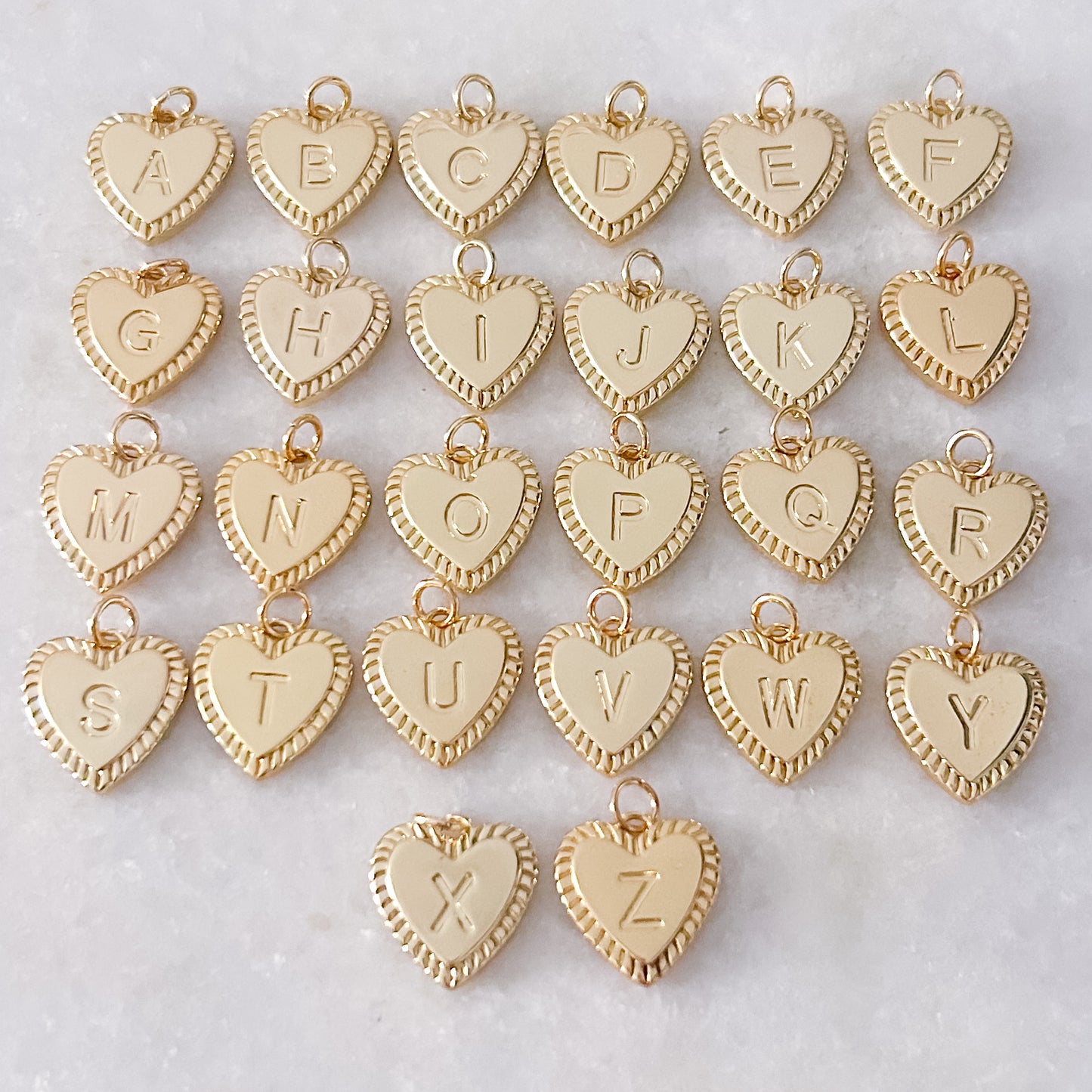 Heart Letter - Charm
