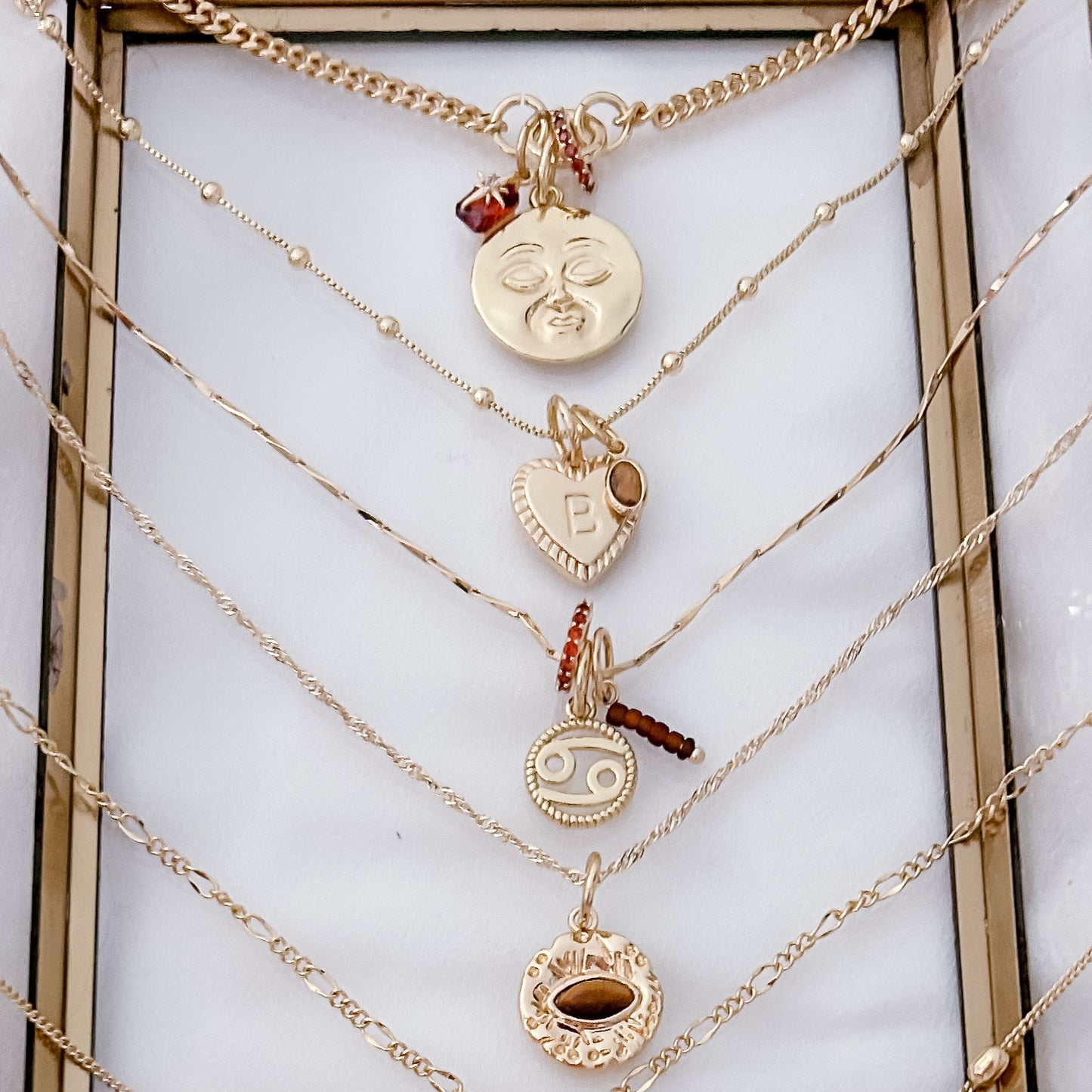 Brown Horoscoop Necklace