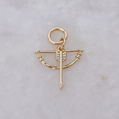 Arrow + Bow  - Charm