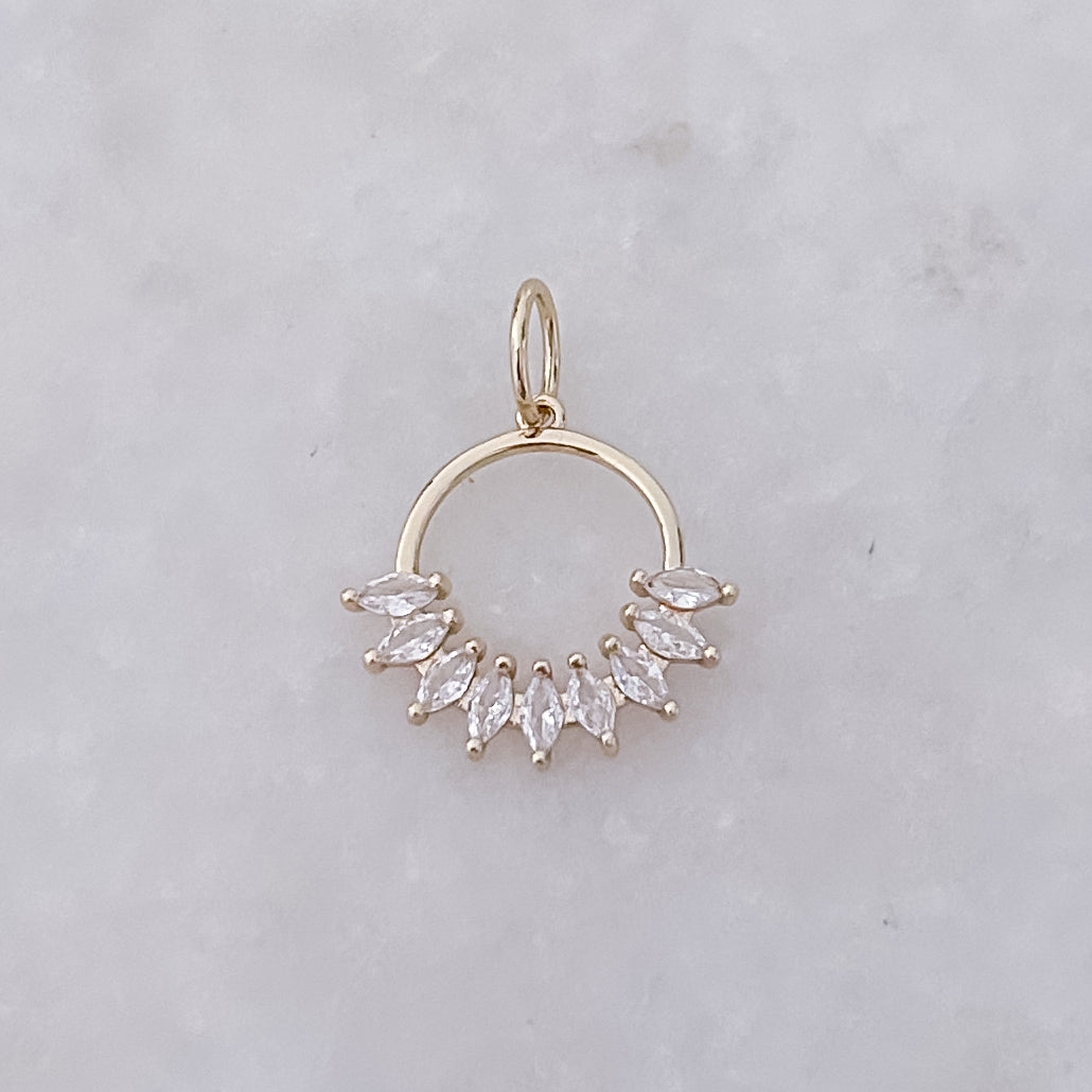 Zirconia Circle - Charm