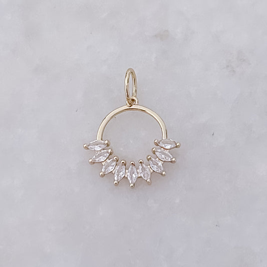 Zirconia Circle - Charm