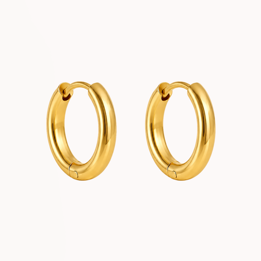 Basic Gold Hoops