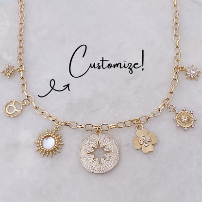Galaxy Horoscope - Customize Charm Necklace