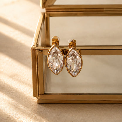 Bold Diamond Oval Pins