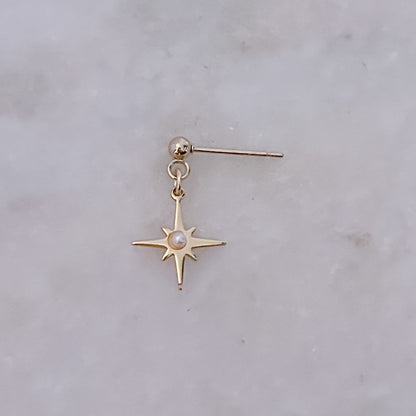 Pearl Star Pin