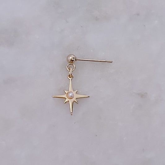 Pearl Star Pin