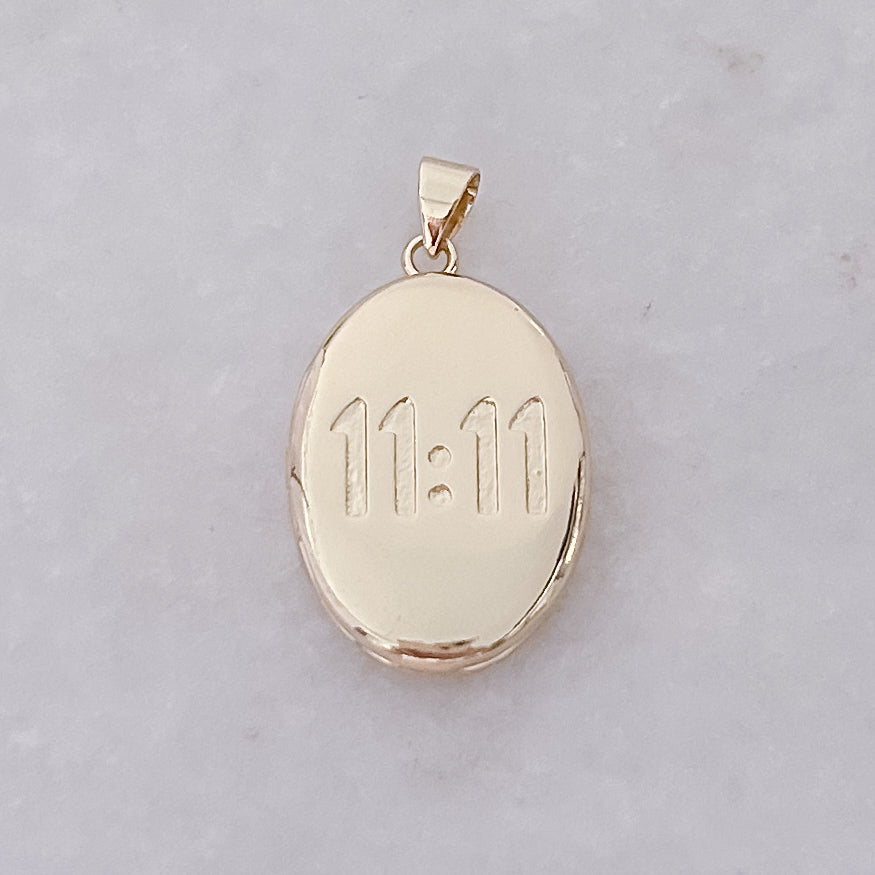 11:11 locket - Charm